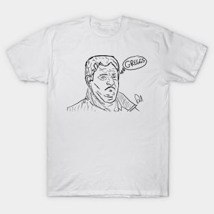 Steve Bruce. Portrait T-Shirt